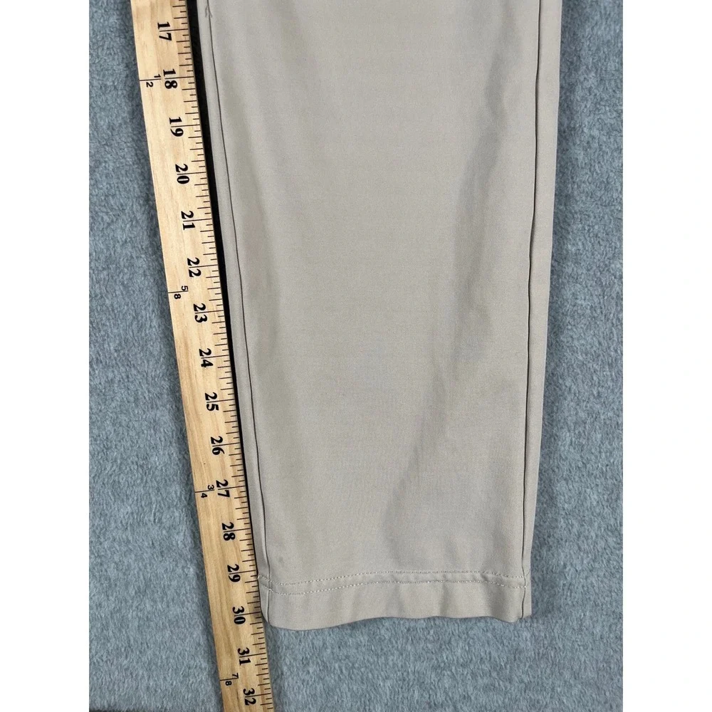 BYLT Premium Basics Everyday Pant 2.0 Slim Fit Khaki Mens 36 (34) Stretch Chino